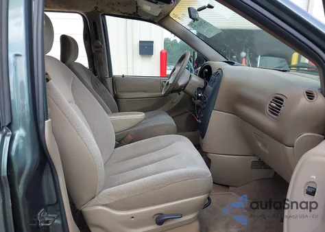 2002 Dodge Caravan Sport из США, поврежденный, VIN 1B4GP45332B603615